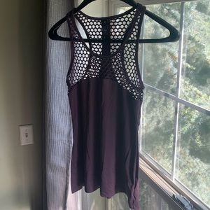 Racer back sports tank top